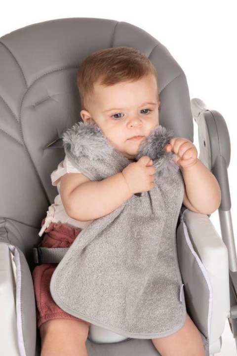 B-Śliniaczek Eco organic Koala grey