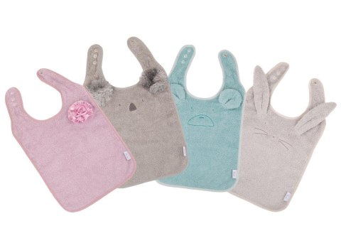 B-Śliniaczek Eco organic Koala grey