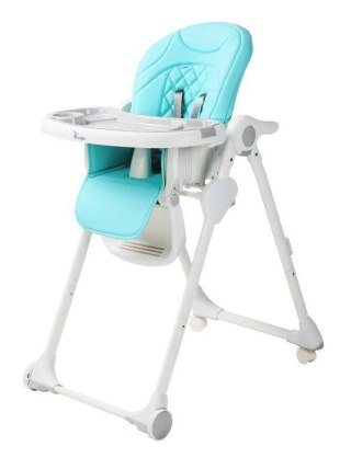 B-Krzesełko do karmienia WHEELY Blue mint