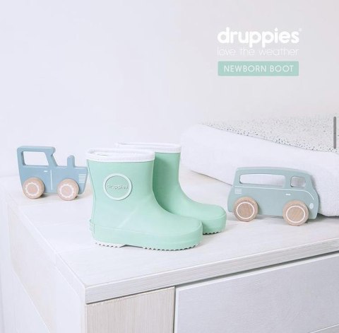 Kalosze NEWBORN BOOT Druppies pastel mint27