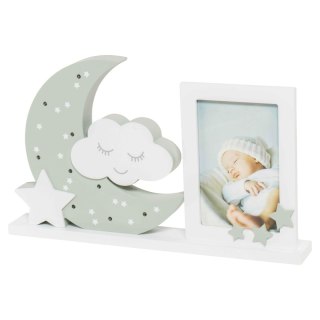 Ramka do zdjęć z lampką LED Moonlight DOOKY olive