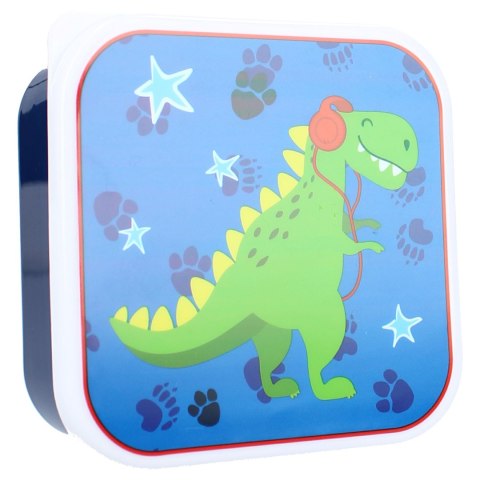 Snack box śniadaniówka 3w1 PRET Dragon Navy