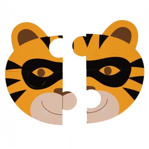 B-Puzzle Animal tygrys hipo żabka 3 szt