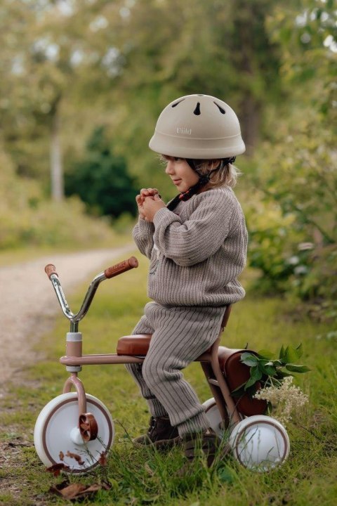 Kask ochronny dla dzieci BEIGE XS (48-52cm) 3-5 l