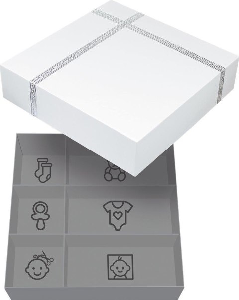 Dooky Odcisk bobasa, podwójna ramka i MEMORY BOX