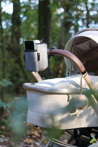 Thermo uchwyt 2w1 na kubek i telefon do wózka