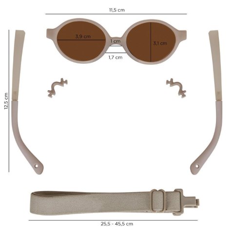 Okulary przeciwsłoneczne Dooky Gili 2w1 BLUE 0-3 l