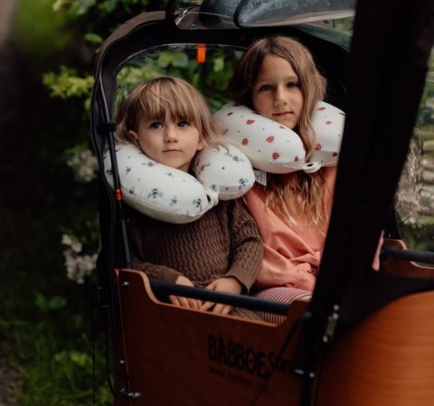 Poduszka podróżna rogal Travel Ladybug dla dzieci