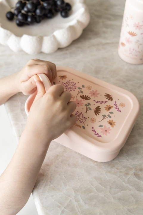 Lunchbox pojemnik silikon KIDZROOM Memories Flower