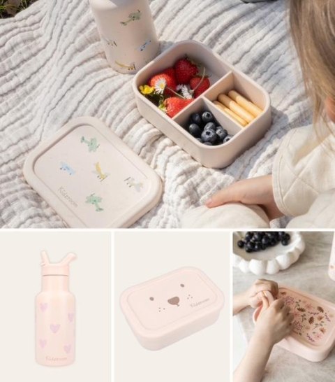 Lunchbox pojemnik silikon KIDZROOM Memories Flower