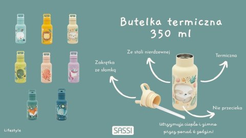 Butelka termiczna 350 ml Lew SASSI