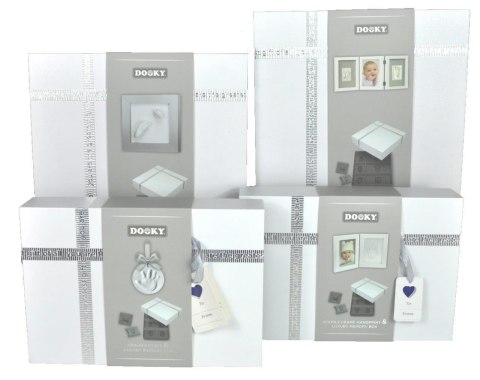 Dooky Odcisk bobasa 3D Deluxe ramka i MEMORY BOX