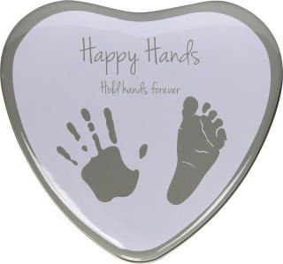 Serce z odciskiem dłoni i stópki 2D Happy Hands