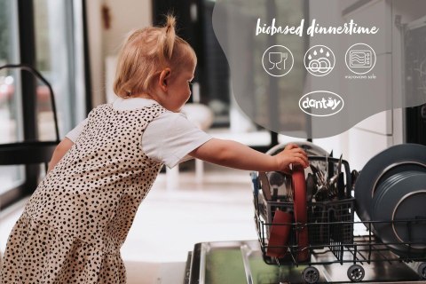 TINY BIObesed Miska dla dzieci 2 szt Nude/ Mocca