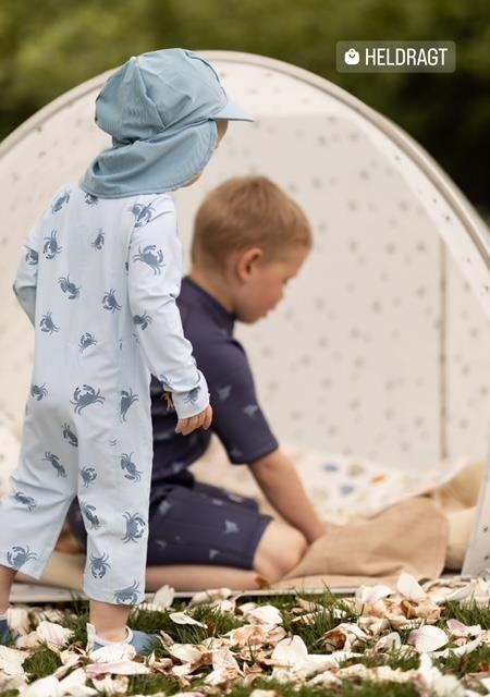 Kapelusz kąpielowy czapka UV Blue Shadow 12-24m S