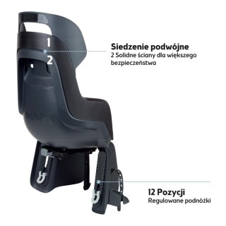Fotelik row.Bobike GO bagażnik MIK HD Urban Black