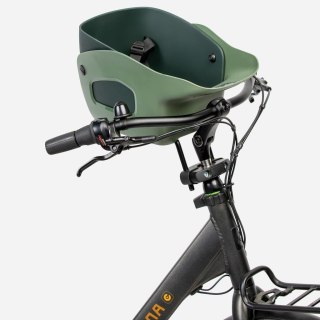 Koszyk rowerowy dla psa KVISP green M