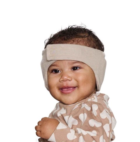 Słuchawki ochronne opaska DOOKY 6-12m Beige