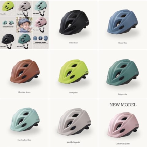 KASK dla dzieci Bobike S 52-56cm Chocolate Brown