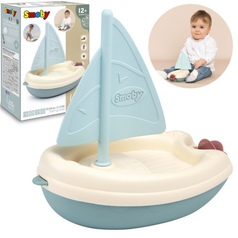 Smoby Little Żaglówka z Bioplastiku do Wody