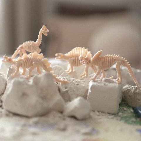 WOOPIE Wykopalisko "Mały Archeolog" 6 Szkieletów Dinozaurów