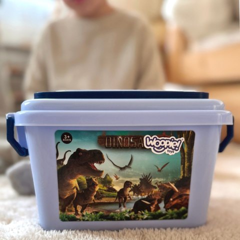 WOOPIE Zestaw Figurki Dinozaury 40 szt.