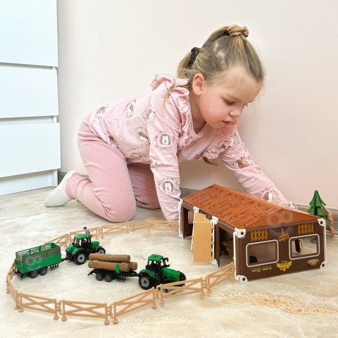 WOOPIE Zestaw Mały Farmer XL Figurki Gospodarstwo