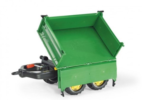 Rolly Toys Przyczepa wywrotka RollyMega Trailer Zielona