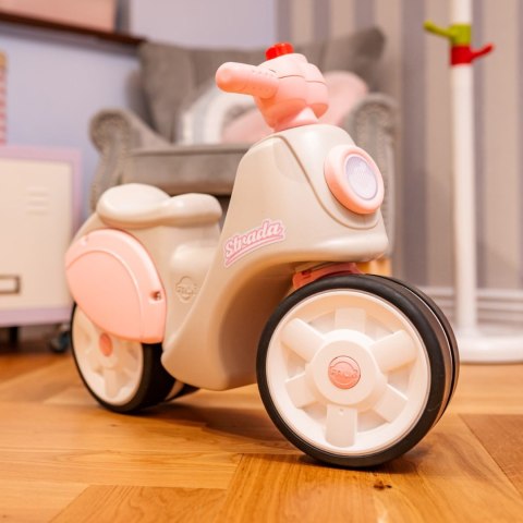 FALK Jeździk Scooter Strada Retro Dla Dziewczynki Ciche Opony od 1 Roku