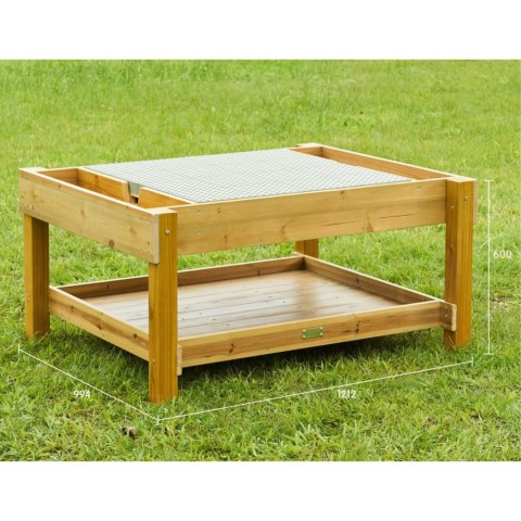 MASTERKIDZ Drewniany Stół Edukacyjny 1200L STEM Outdoor
