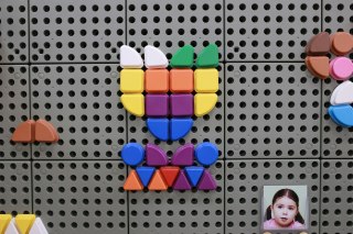 MASTERKIDZ Geometryczne Elementy Tablic 256 szt