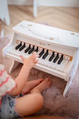 CLASSIC WORLD Pianino Czarne Drewniane Fantasy