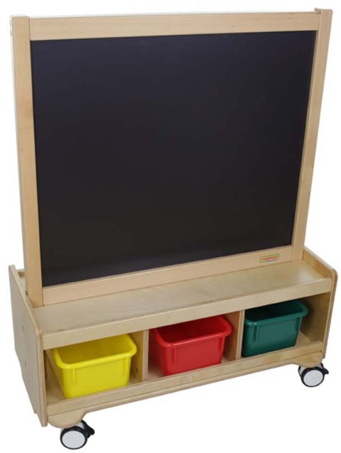 MASTERKIDZ Dwustronna Tablica Kredowa i Magnetyczna Do Pisania