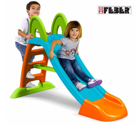 FEBER Zjeżdżalnia Ogrodowa "Plus" Ślizg Wodny 152 cm