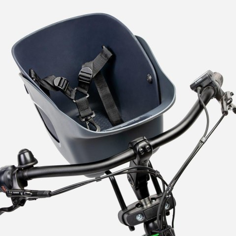 Koszyk rowerowy dla psa KVISP gray M