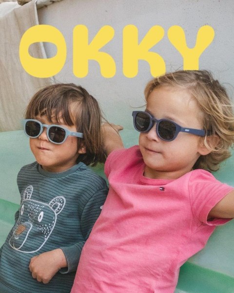 Okulary przeciwsłoneczne OKKY green 3-9 lat