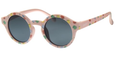 Okulary przeciwsłoneczne OKKY print pink 1,5-3 lat