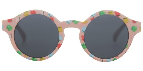 Okulary przeciwsłoneczne OKKY print pink 1,5-3 lat