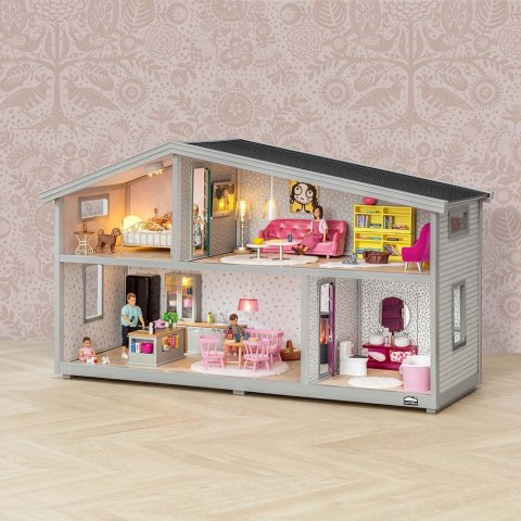 Domek dla lalek, zabawka dla dzieci, zabawa lalkami, odgrywanie ról, Lundby