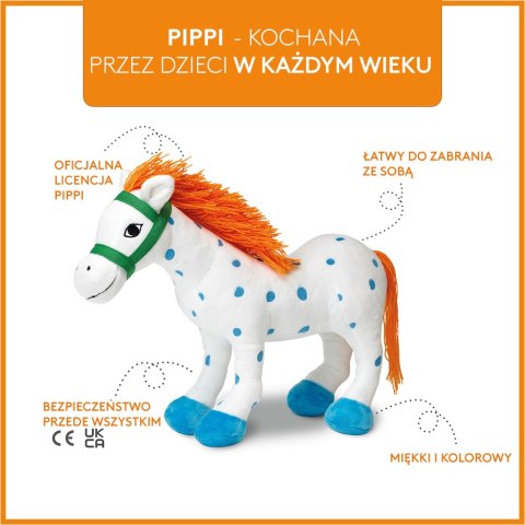 Maskotka koń Pippi Langstrumpf Alfonso 30 cm przytulanka zabawka dla dzieci