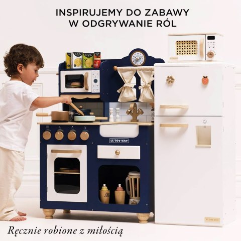Duża drewniana kuchnia dla dzieci Oxford, zabawkowa kuchenka, Le Toy Van
