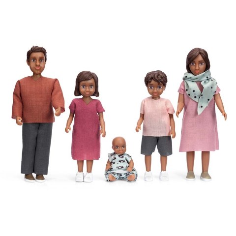 Lalki do domku dla lalek zestaw Nikki, zabawka dla dzieci, domek, Lundby