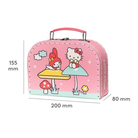 Walizeczka dla dzieci Hello Kitty akcesoria zabawki przechowywanie zabawek