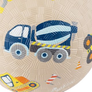 Gumowa piłka do zabawy Samochody 12 cm zabawka rozwojowa dla dzieci sigikid