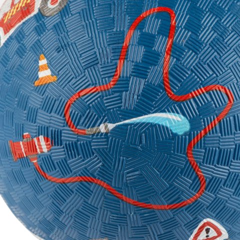Piłka dla dzieci Straż pożarna 17 cm kauczukowa sigikid