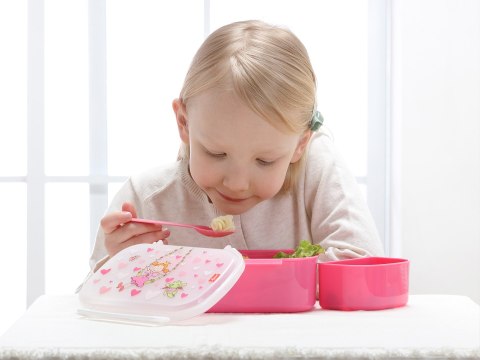 Pudełko śniadaniowe lunchbox z księżniczką BPA free sigikid