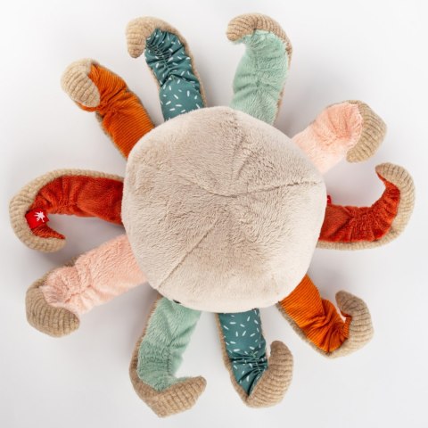 Pierwsza przytulanka Ośmiornica 26cm patchwork maskotka zabawka sigikid