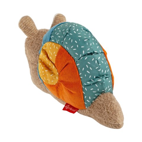 Pierwsza przytulanka Ślimak 29cm patchworkowa maskotka zabawka sigikid