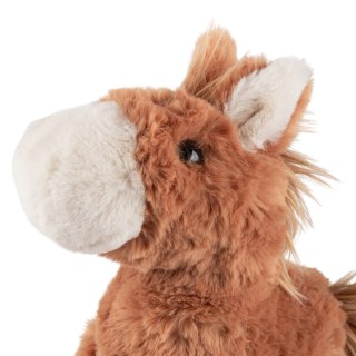 Jedwabiście miękki pluszowy Konik Flaucherie brązowy zabawka 30cm sigikid