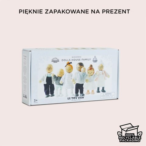 Rodzina lalek, zabawka dla dzieci, lalki do domku dla lalek Le Toy Van